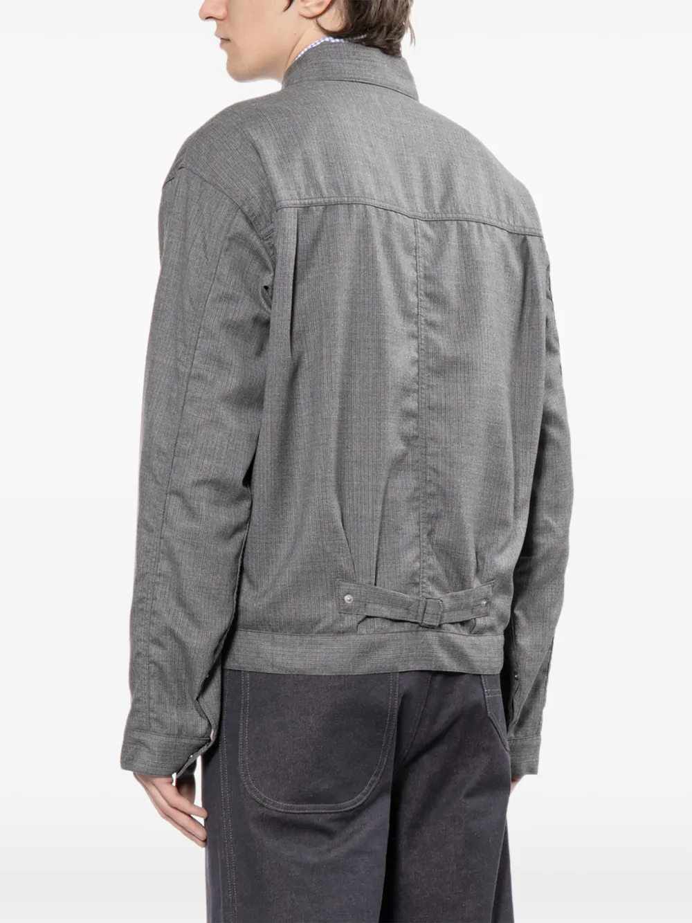  Junya Watanabe Man X Levi's Wool Shirt Jacket - Grey 