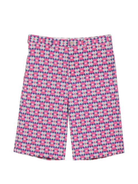 Comme des Garçons Homme Plus geometric-print shorts