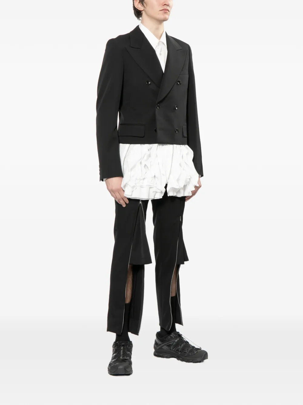 Comme Des Garçons Homme Plus クロップド ダブルジャケット