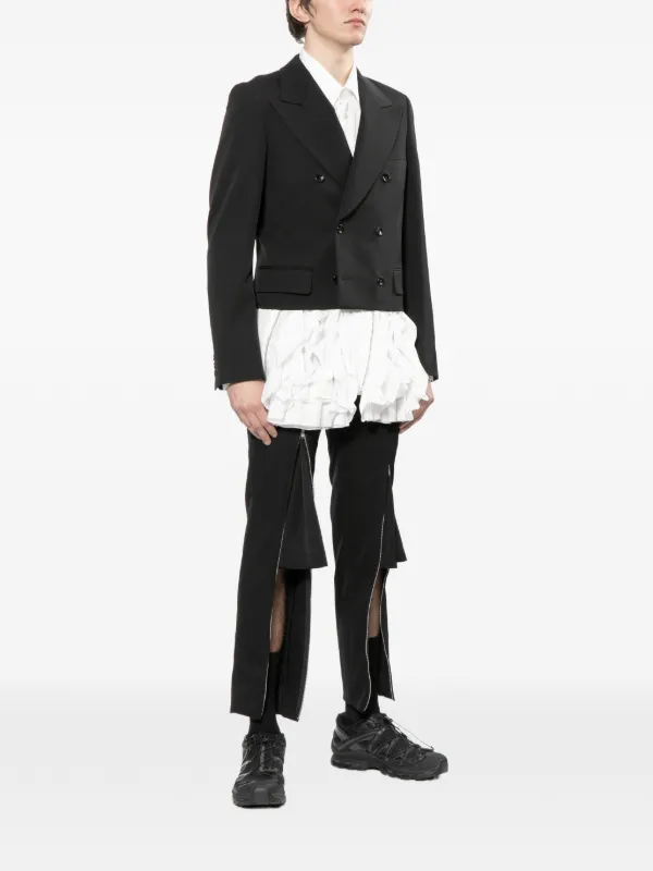 Comme Des Garçons Homme Plus クロップド ダブルジャケット
