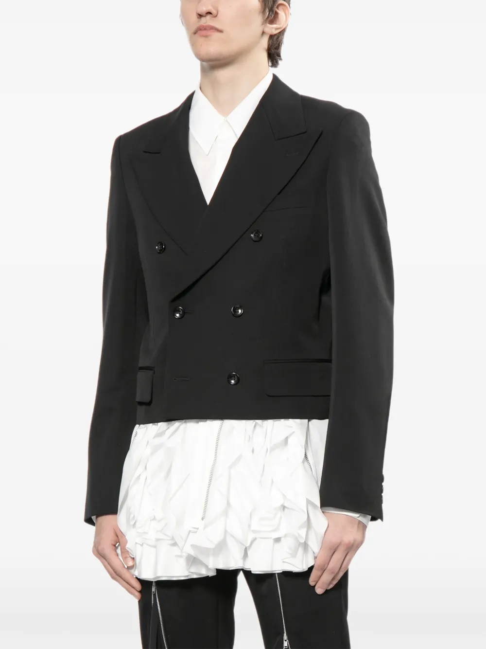 Comme Des Garçons Homme Plus クロップド ダブルジャケット
