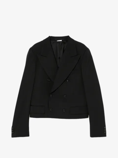 Comme des Garçons Homme Plus Blazer doppiopetto crop