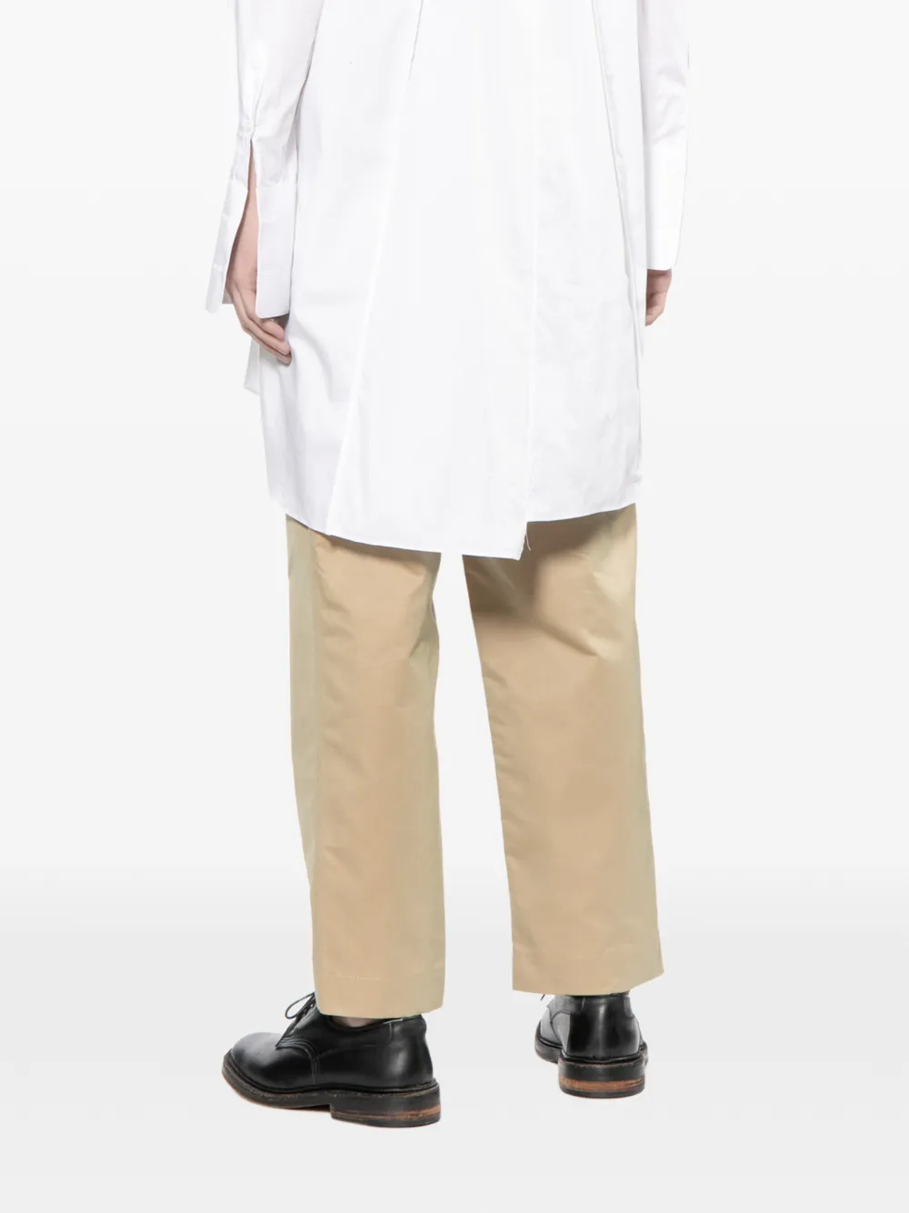 Junya Watanabe MAN x Brook Brothers straight broek Beige
