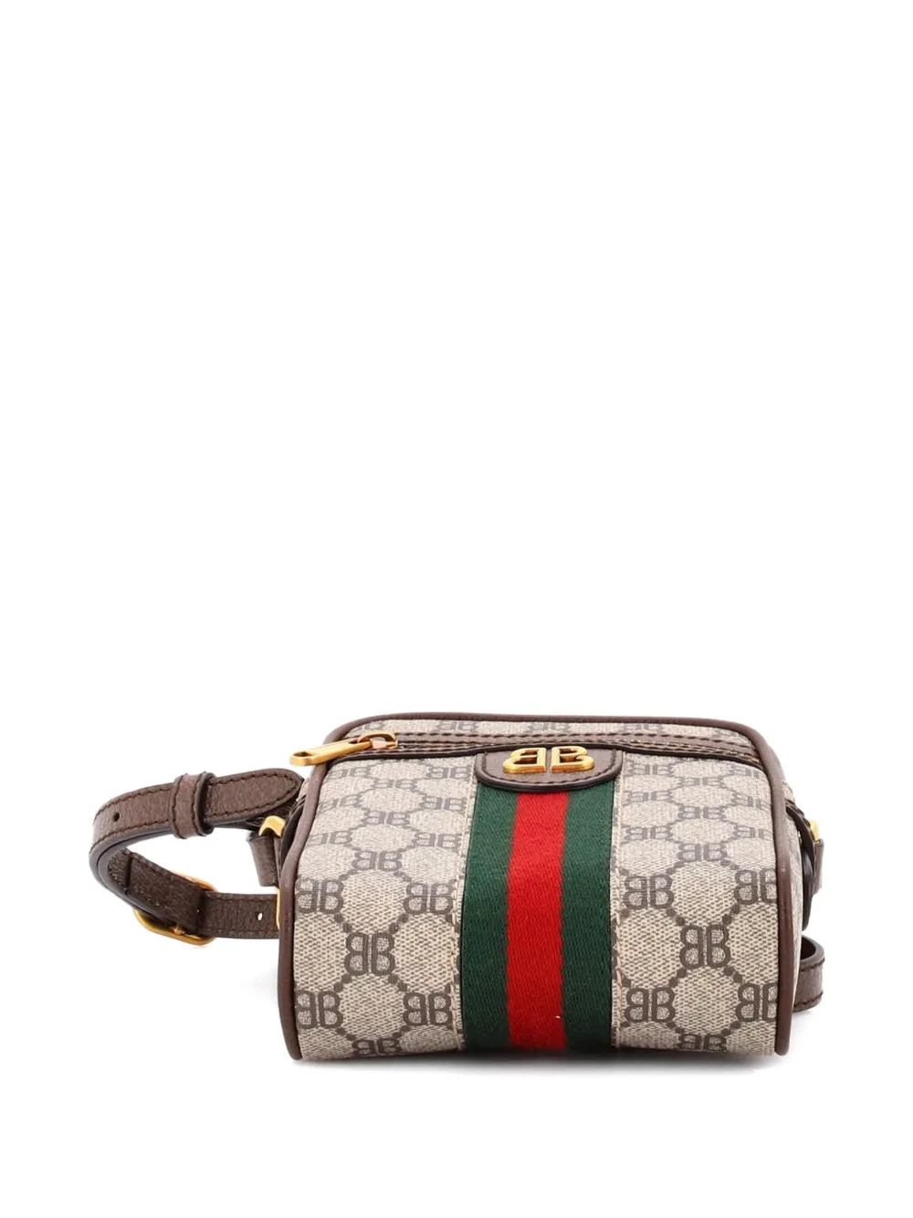 X Gucci The Hacker Project Zip Messenger Bag Bb Coated Canvas Mini Crossbody Bag