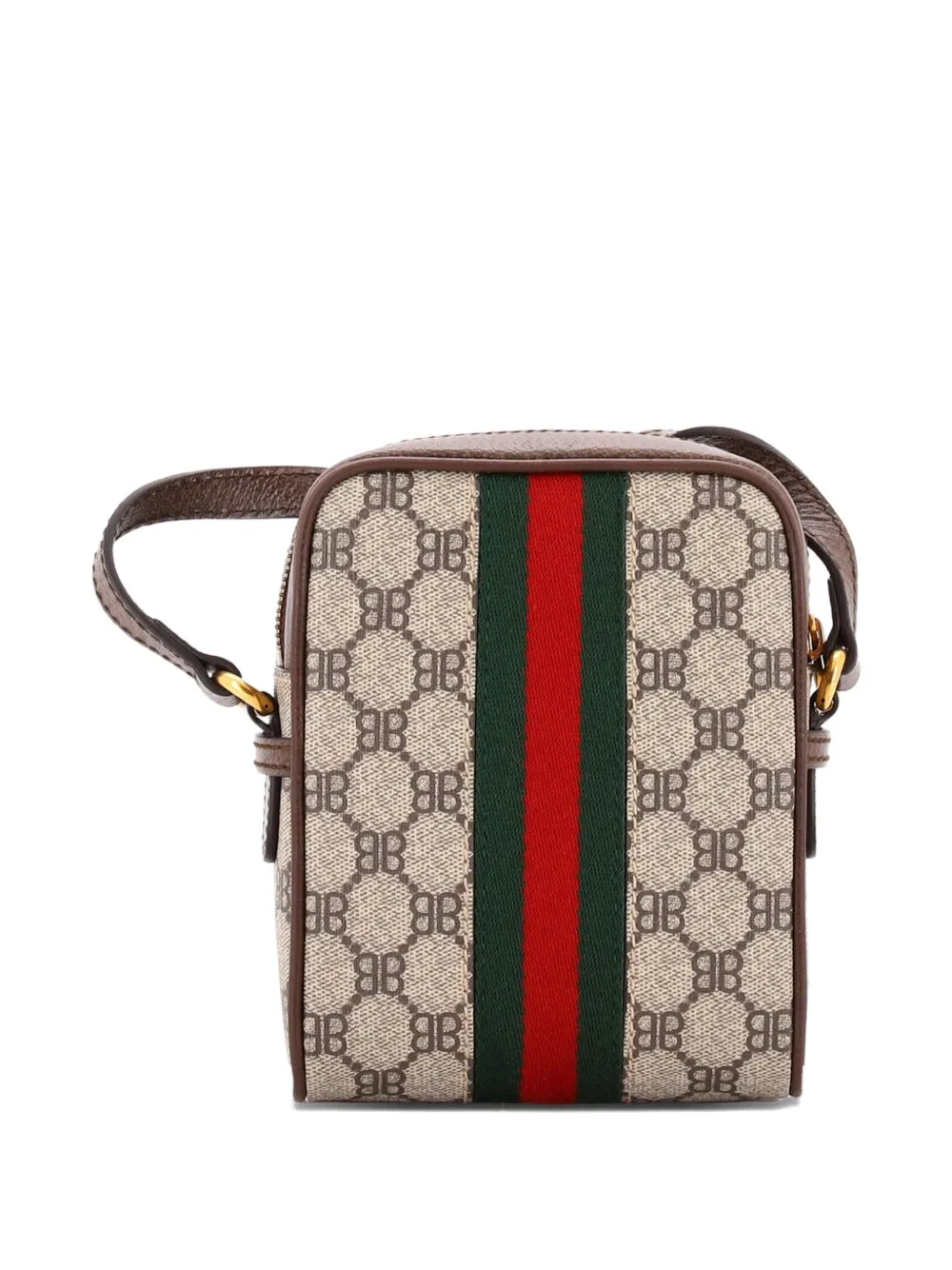 X Gucci The Hacker Project Zip Messenger Bag Bb Coated Canvas Mini Crossbody Bag
