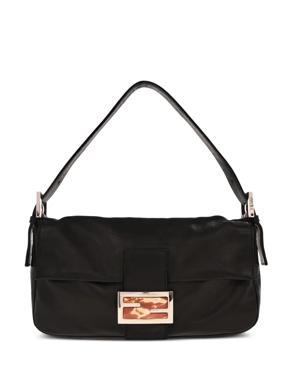 Fendi Pre-Owned Borsa a mano Baguette in pelle 2000 - Nero