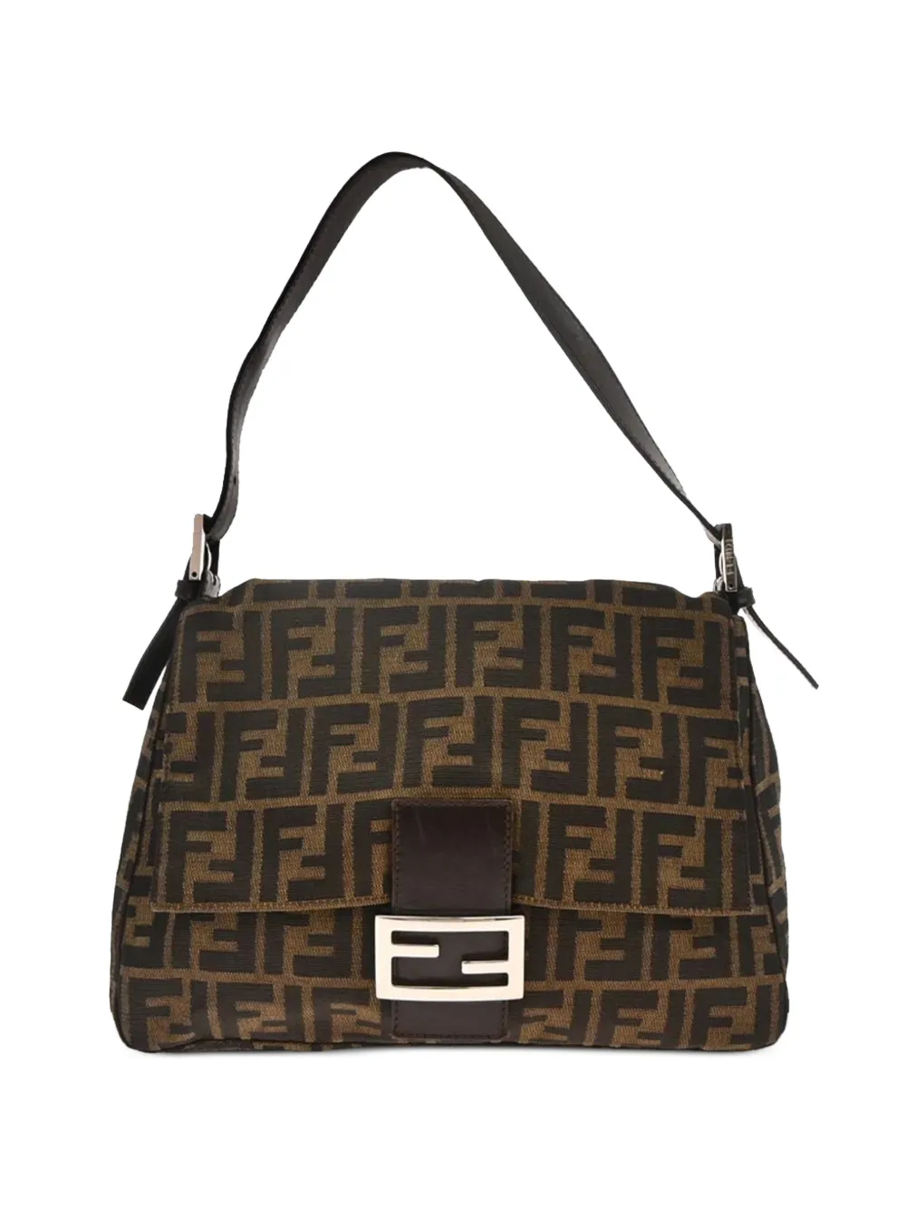 Fendi Pre-Owned Borsa a spalla Mamma Baguette 2000 - Marrone