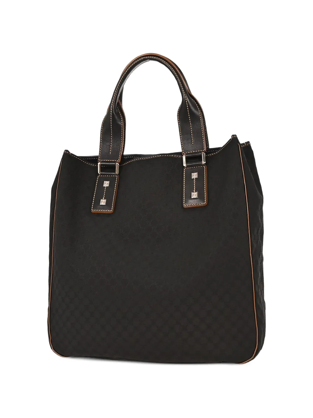 Celine Pre-owned 1990-2000 Macadam Tote Bag in Black, view 2