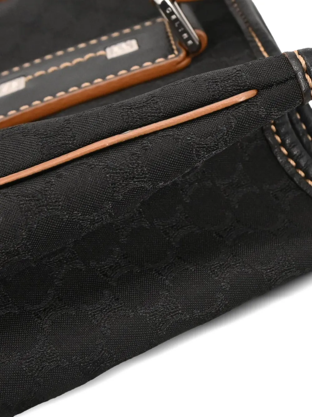 Celine Pre-owned 1990-2000 Macadam Tote Bag in Black, view 3