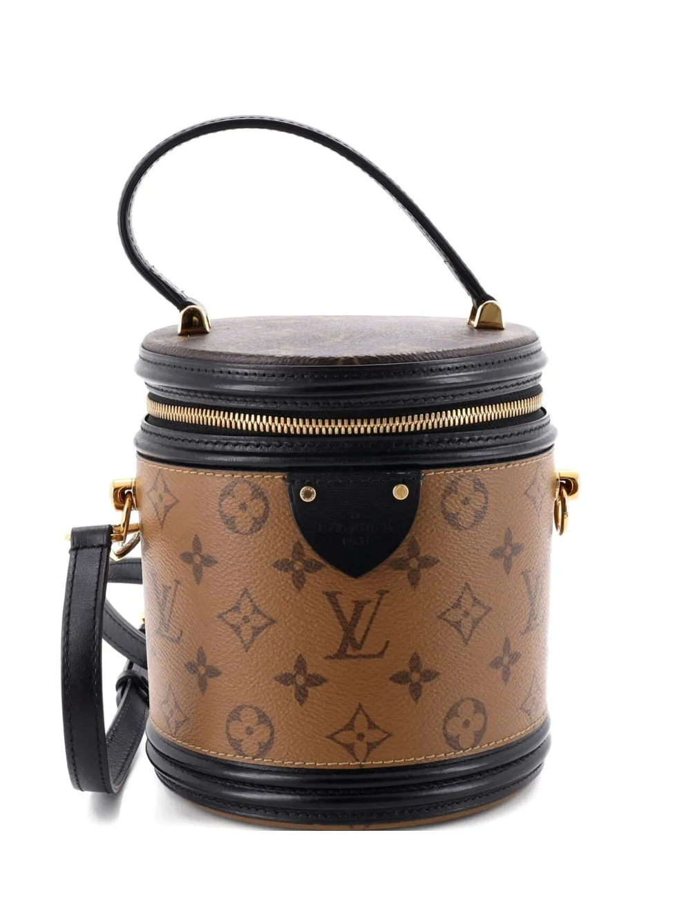 Louis Vuitton Pre-Owned Cannes Handbag Reverse Monogram Canvas satchel - Marrone