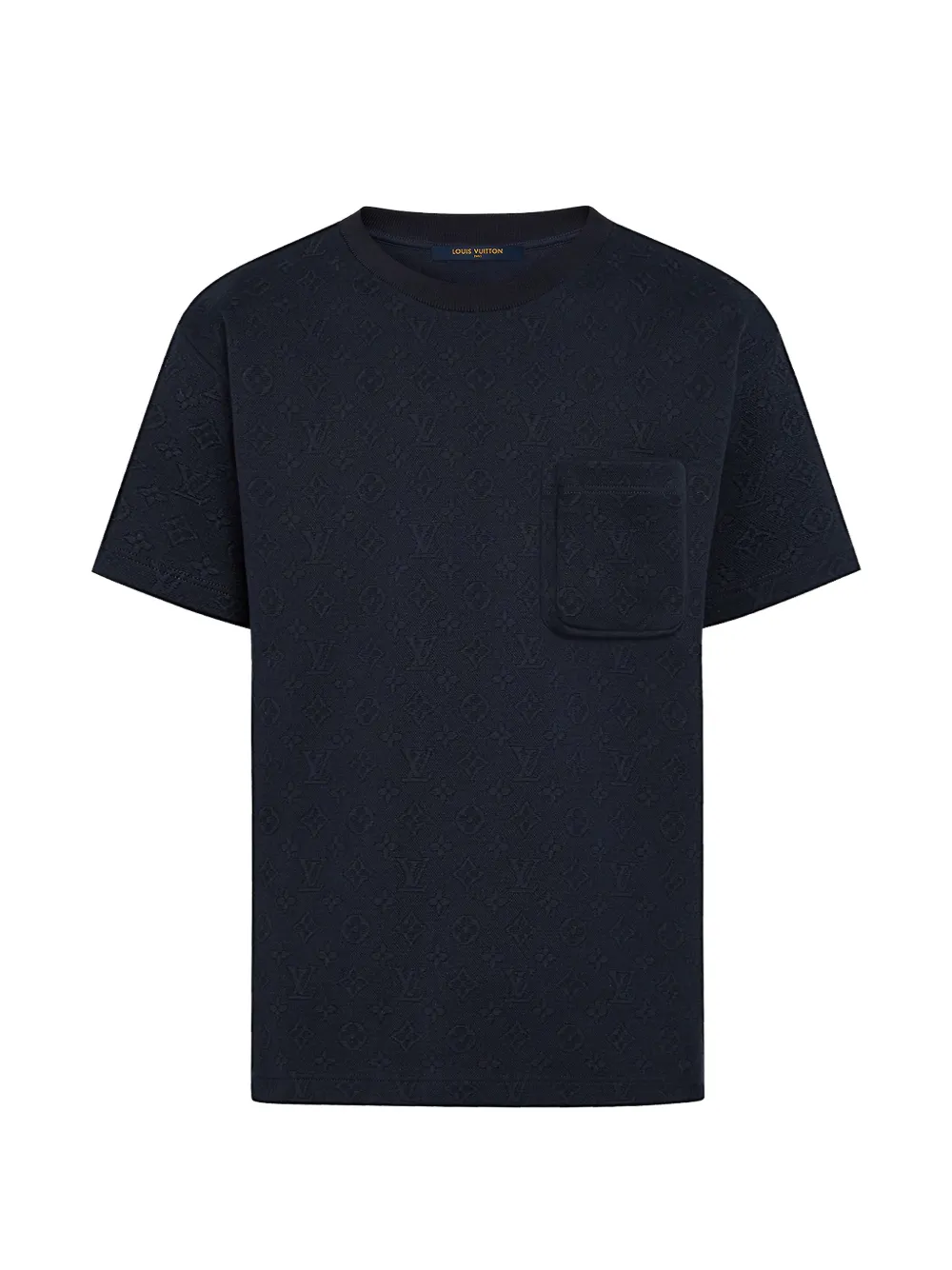 Louis Vuitton Pre-Owned crew neck T-shirt - Blu