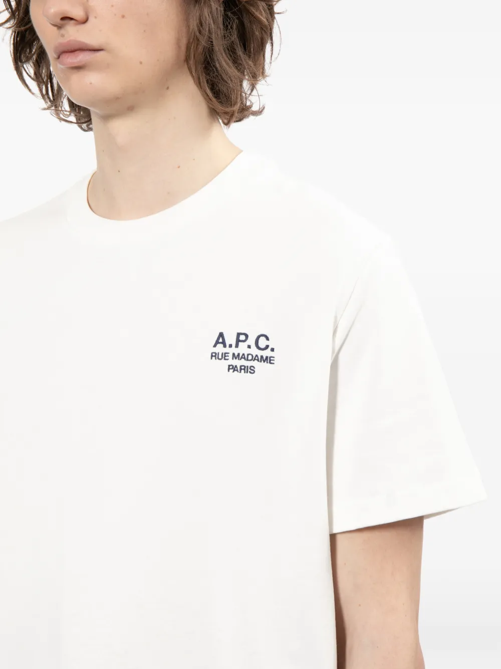 A.P.C. Rue Madame T-shirt Wit