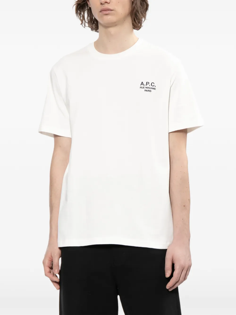 A.P.C. Rue Madame T-shirt Wit