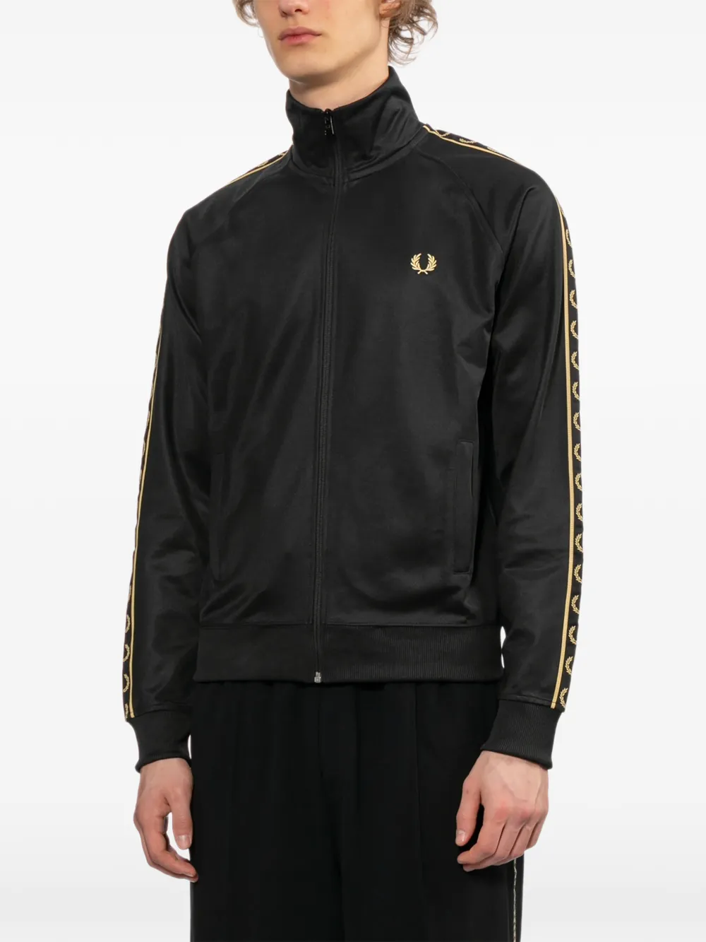 Logo Tape Long-Sleeved Jacket
