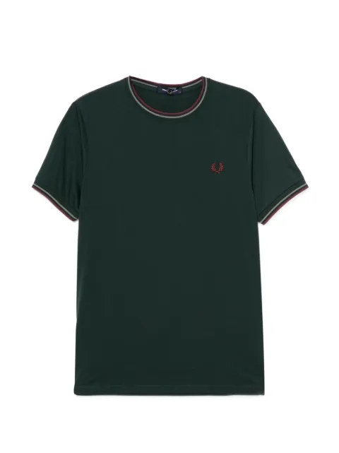 Fred Perry T-Shirt mit Logo-Stickerei