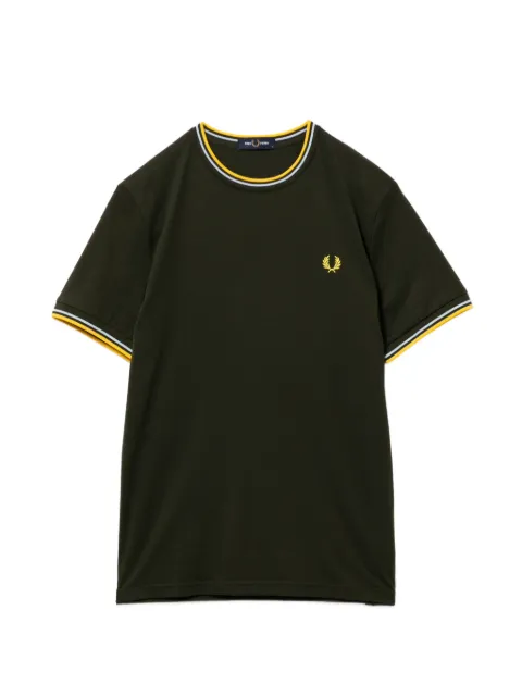 Fred Perry logo-embroidered T-shirt