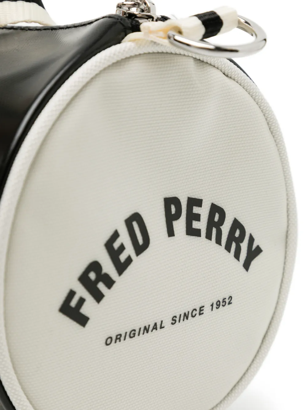 Fred Perry Classic Barrel mini-tas Zwart