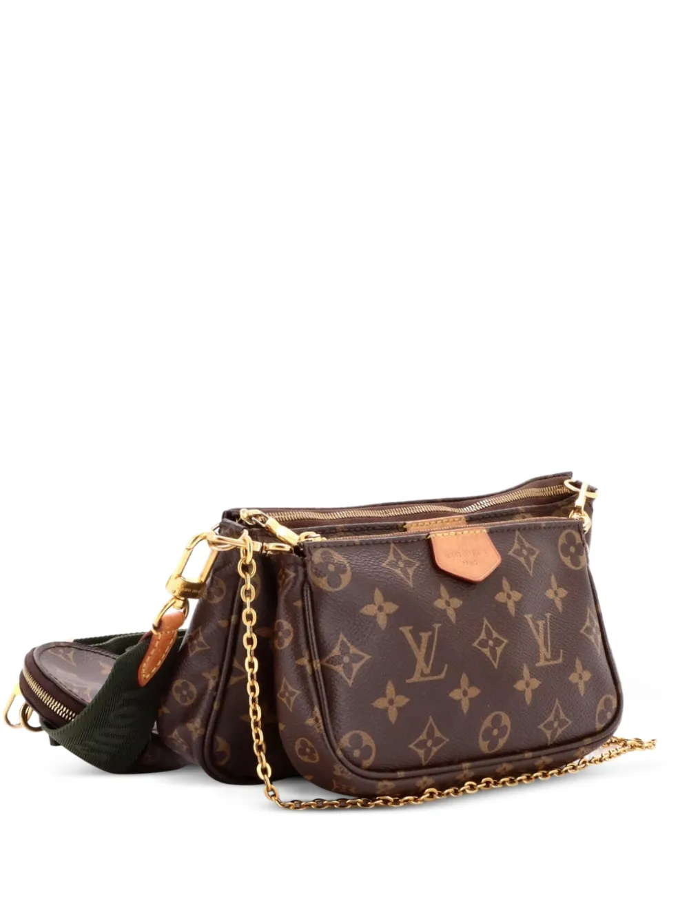 Louis Vuitton Pre-Owned Multi Pochette Accessoires Monogram Canvas crossbody bag - Marrone