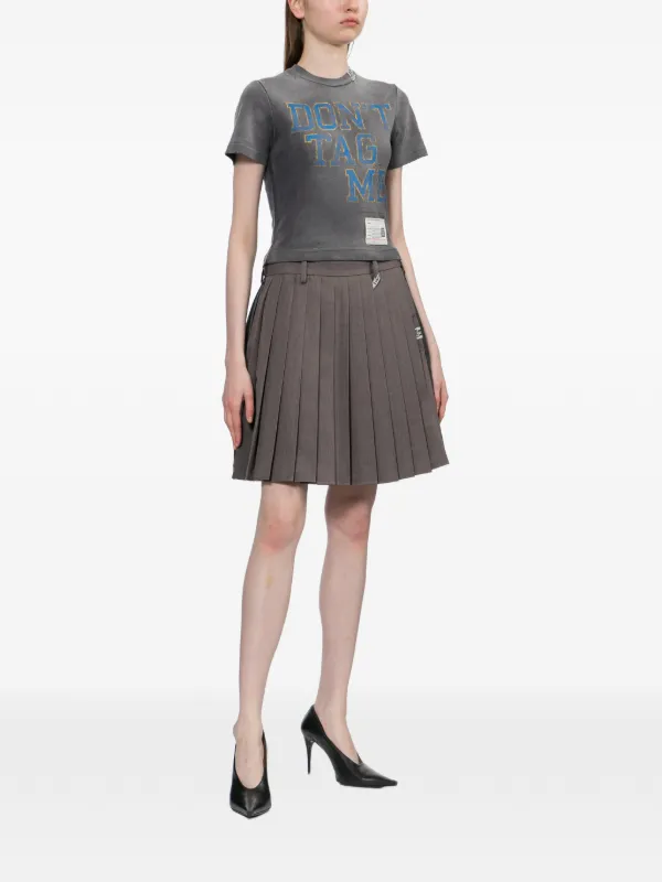 Maison MIHARA YASUHIRO グラフィック Tシャツ | グレー | FARFETCH JP