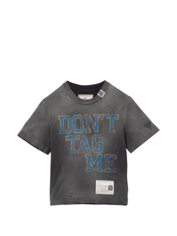 Maison MIHARA YASUHIRO graphic-print T-shirt | Grey | FARFETCH UK