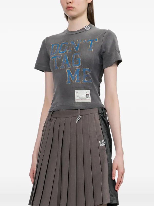 Maison Mihara Yasuhiro グラフィックTシャツ Maison MIHARA YASUHIRO グラフィック Tシャツ | グレー | FARFETCH JP