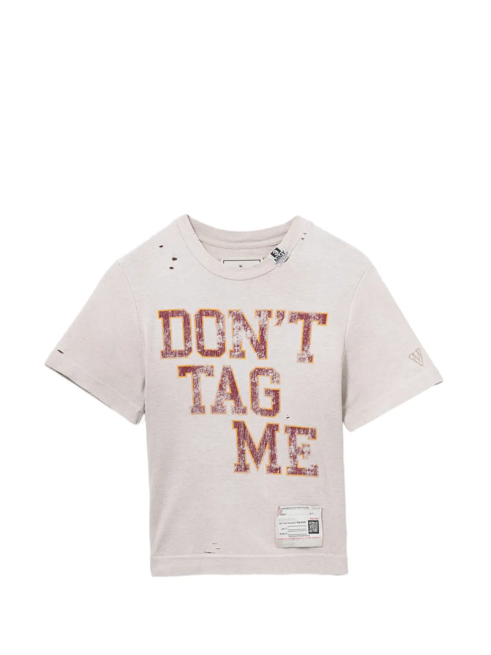 Maison MIHARA YASUHIRO T-shirt con stampa - Rosa