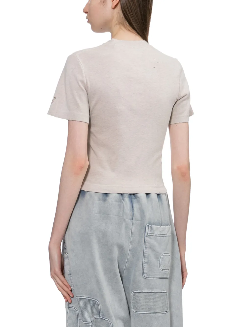 Maison MIHARA YASUHIRO T-shirt met print Roze