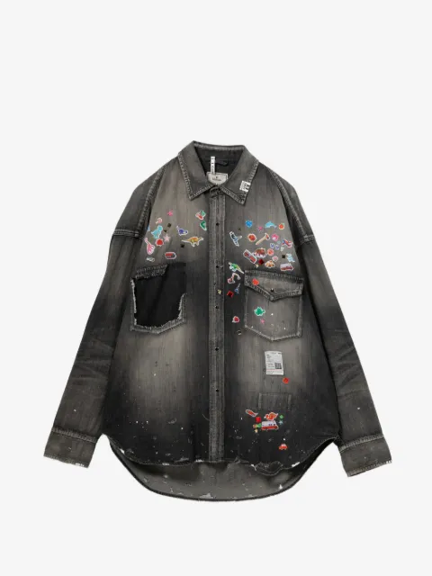 Maison MIHARA YASUHIRO camisa con estampado gráfico