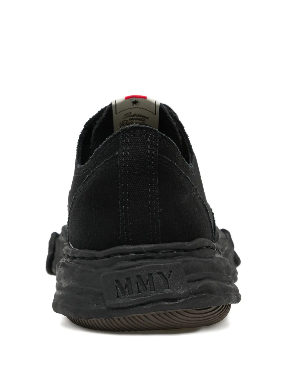 Maison MIHARA YASUHIRO Hank low-top sneakers Zwart