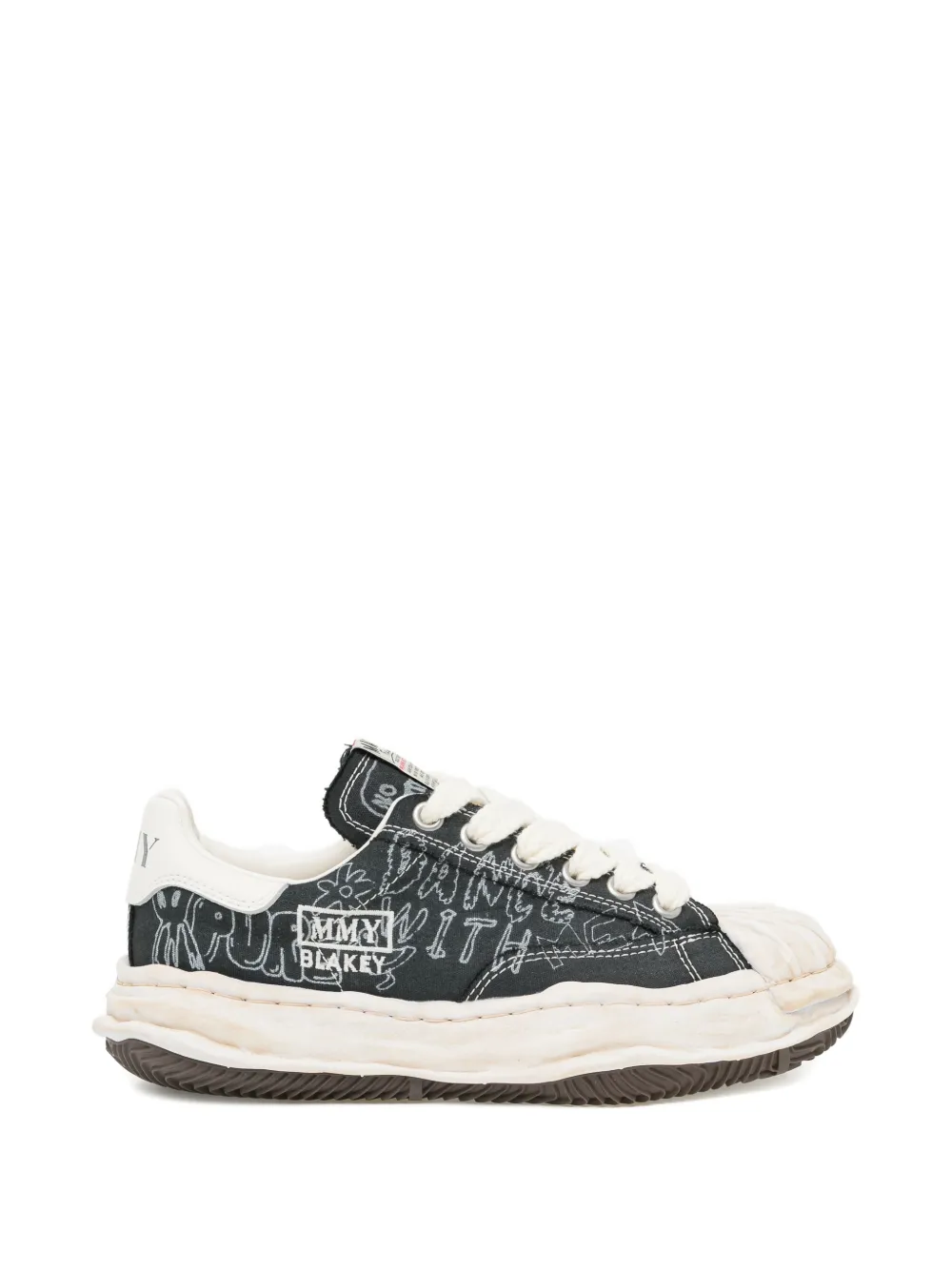 Maison MIHARA YASUHIRO Blakey sneakers Grijs