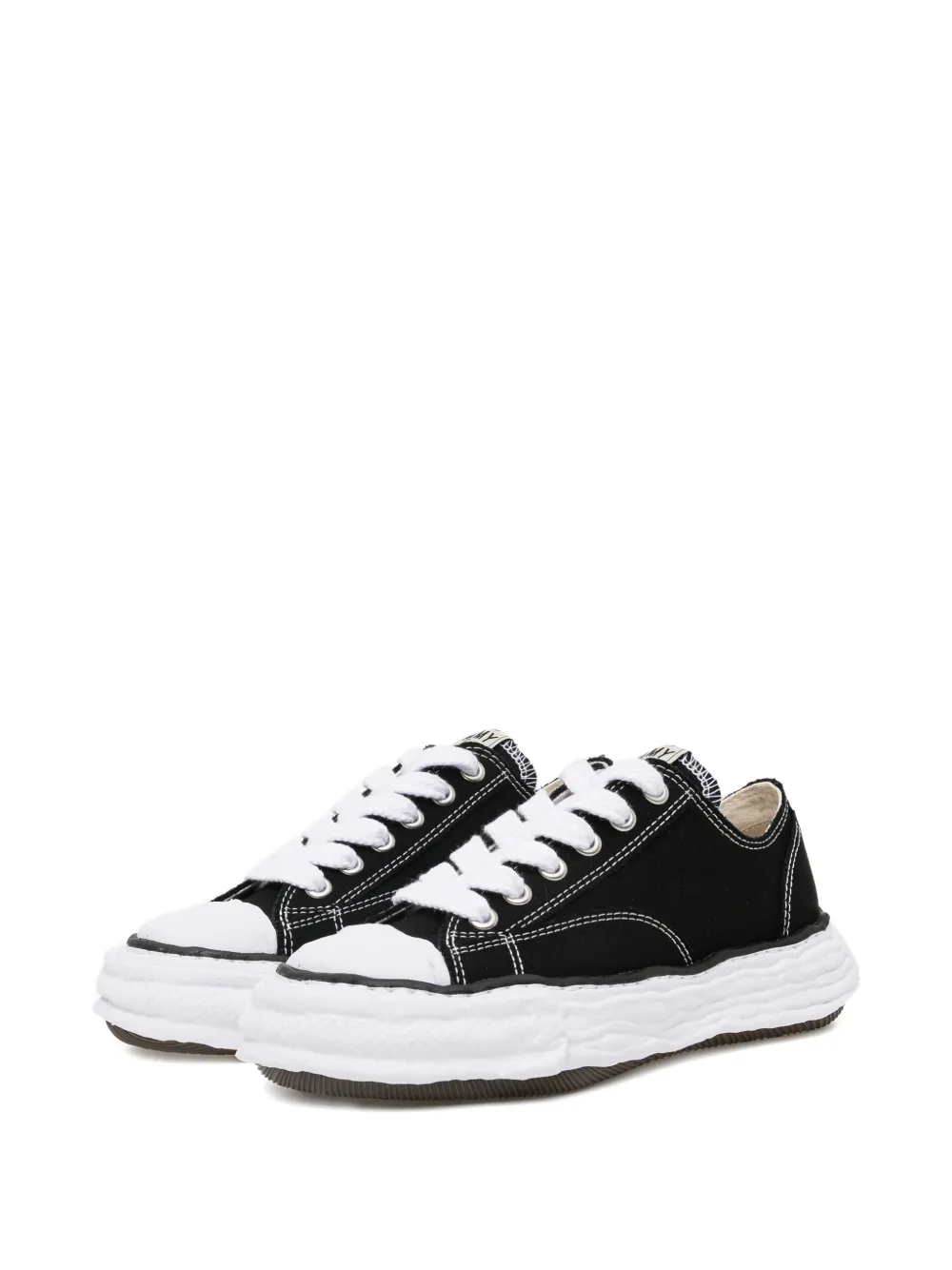 Maison MIHARA YASUHIRO Hank low-top sneakers Zwart