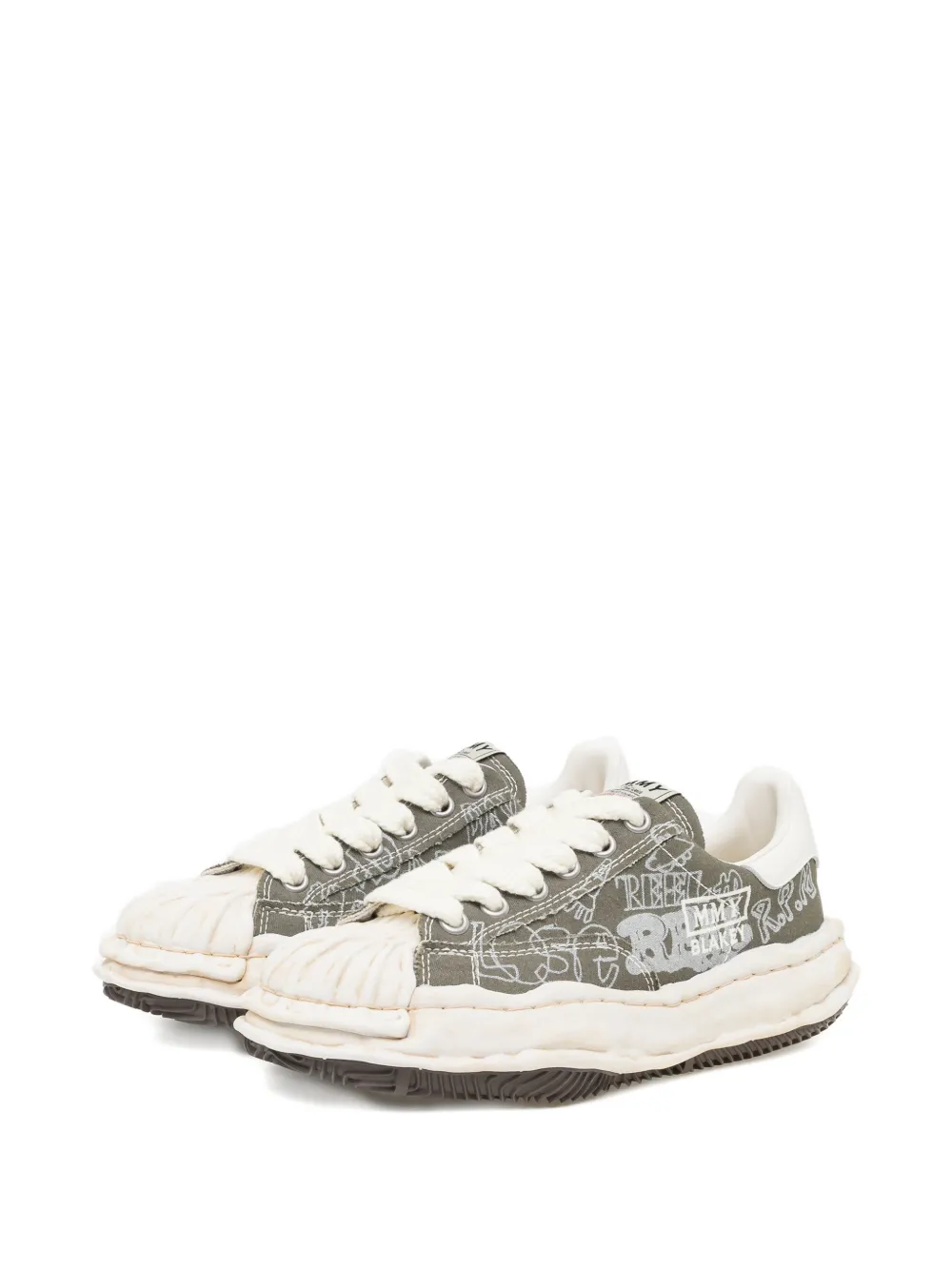 Maison MIHARA YASUHIRO Blakey sneakers Groen