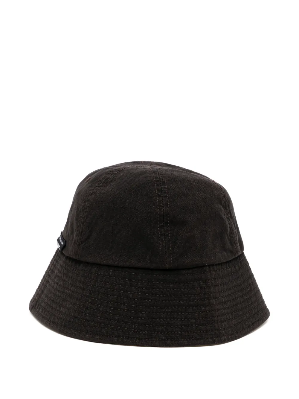  Comme Des Garçons Homme Logo-patch Bucket Hat - Black 