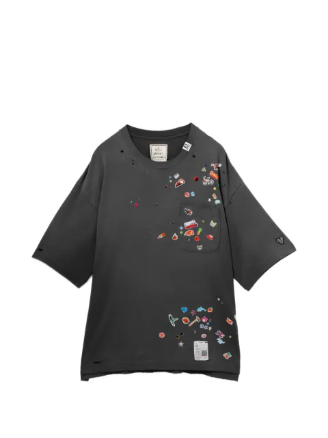 Maison MIHARA YASUHIRO embellished graphic T-shirt