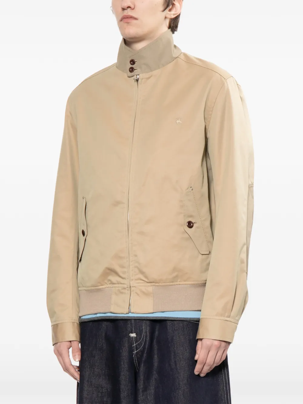 X Brook Brothers Logo-Embroidered Jacket