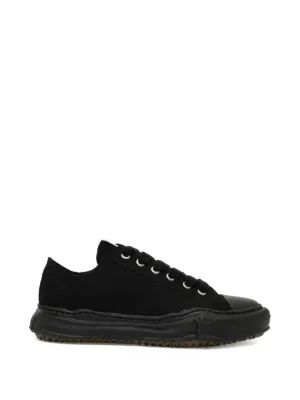 Maison MIHARA YASUHIRO Hank OG Sole Leather Sneakers | Black