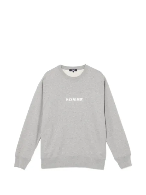 Comme des Garçons Homme sudadera con logo estampado