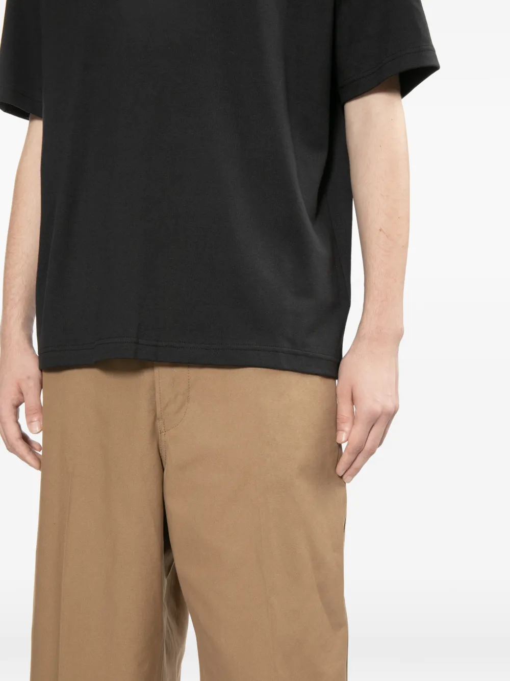 Comme des Garçons Homme Katoenen broek Bruin