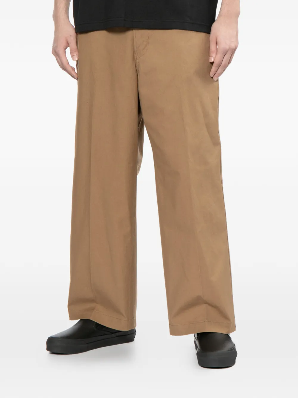 Comme des Garçons Homme Katoenen broek Bruin