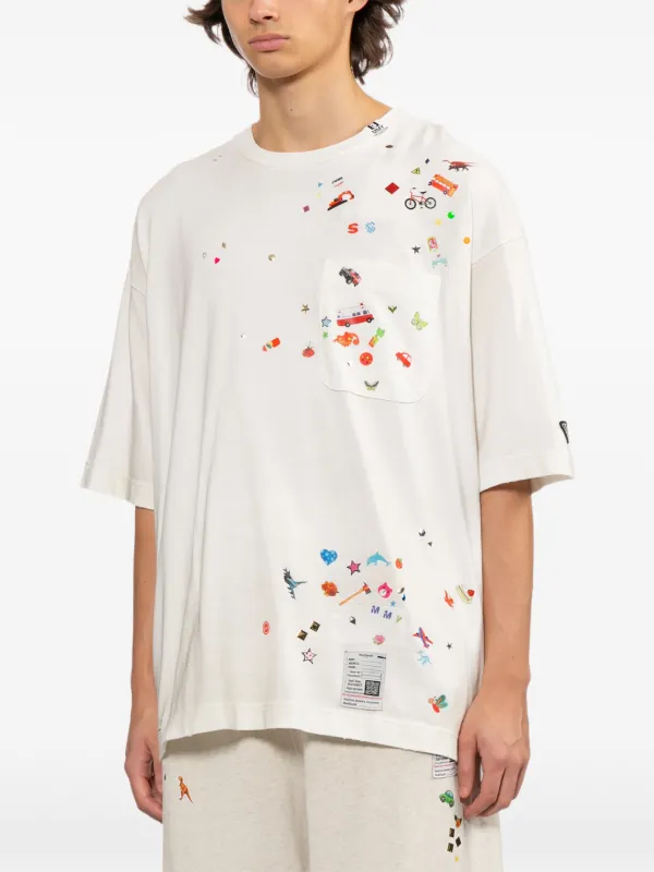 Maison MIHARA YASUHIRO グラフィック Tシャツ | ニュートラル 