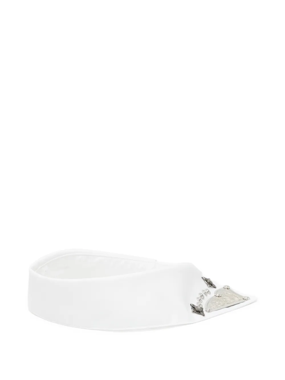  Toga Metal-embellished Tie - White 
