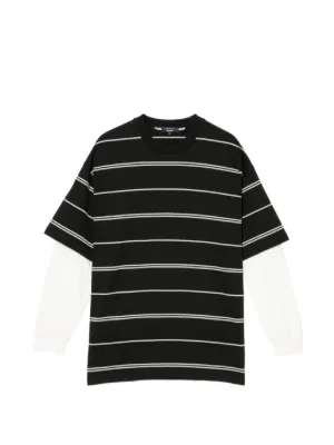 Comme Des Garçons Homme ストライプ Tシャツ | ブラウン | FARFETCH JP