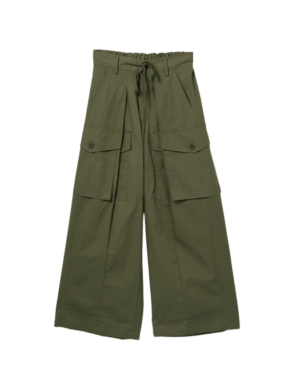 Halfboy Cargo Trousers In Green