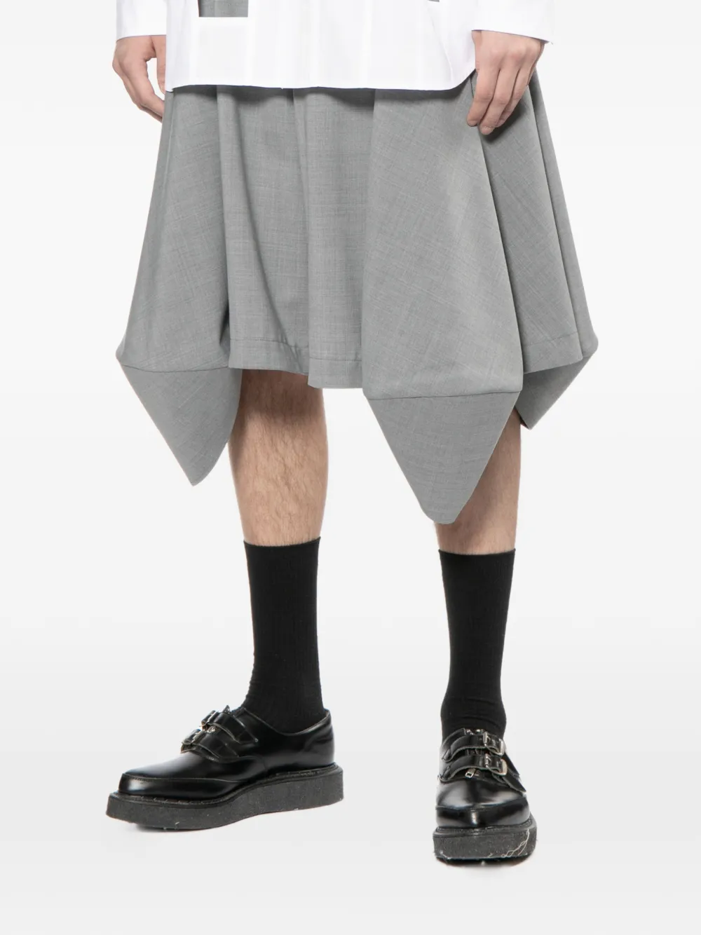 Comme des Garçons Homme Plus Shorts met omslag Grijs
