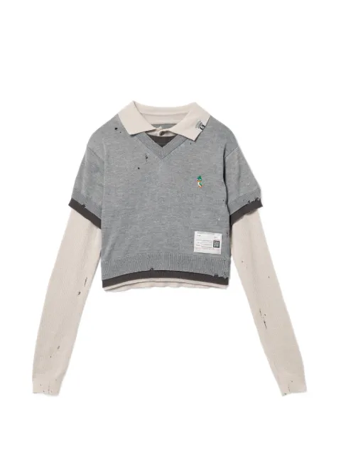 Maison MIHARA YASUHIRO 레이어드 스웨터