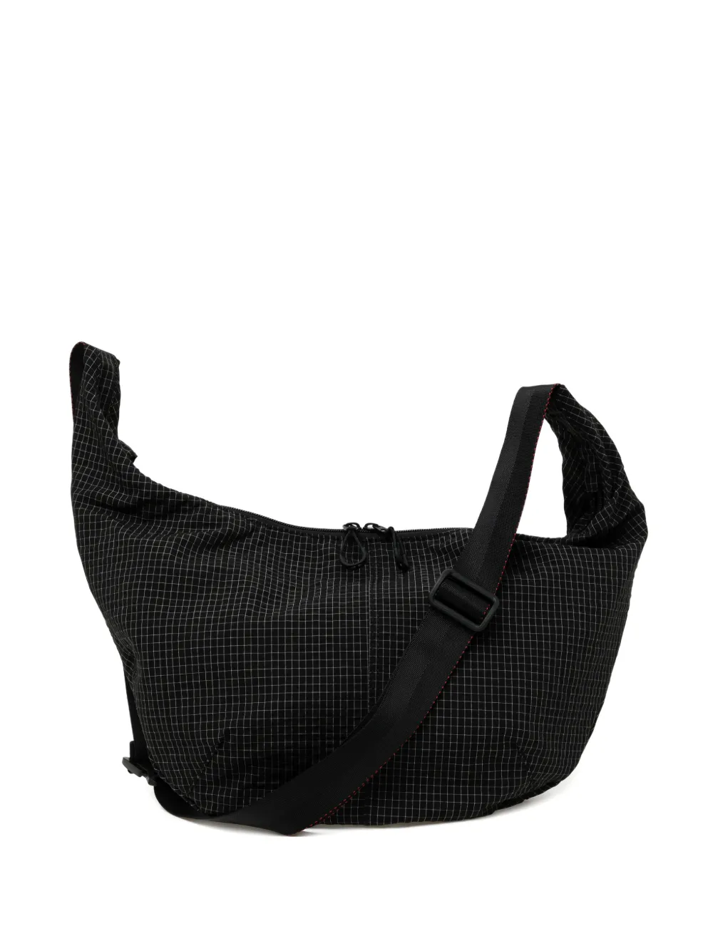 Comme des Garçons Homme Borsa a spalla a quadri - Nero