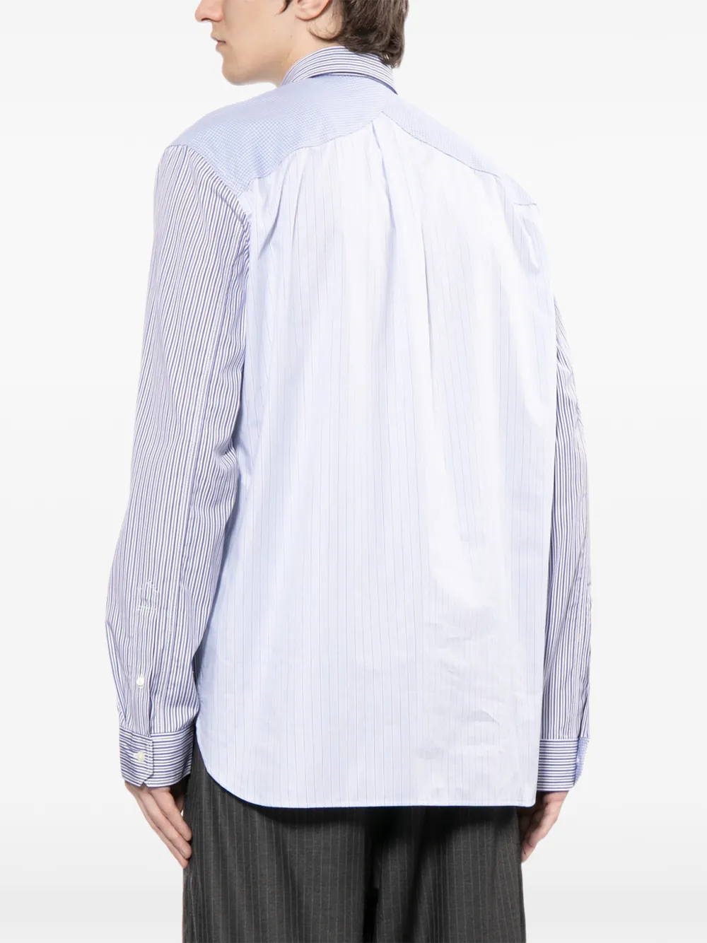  Junya Watanabe Man Striped Shirt - Blue 