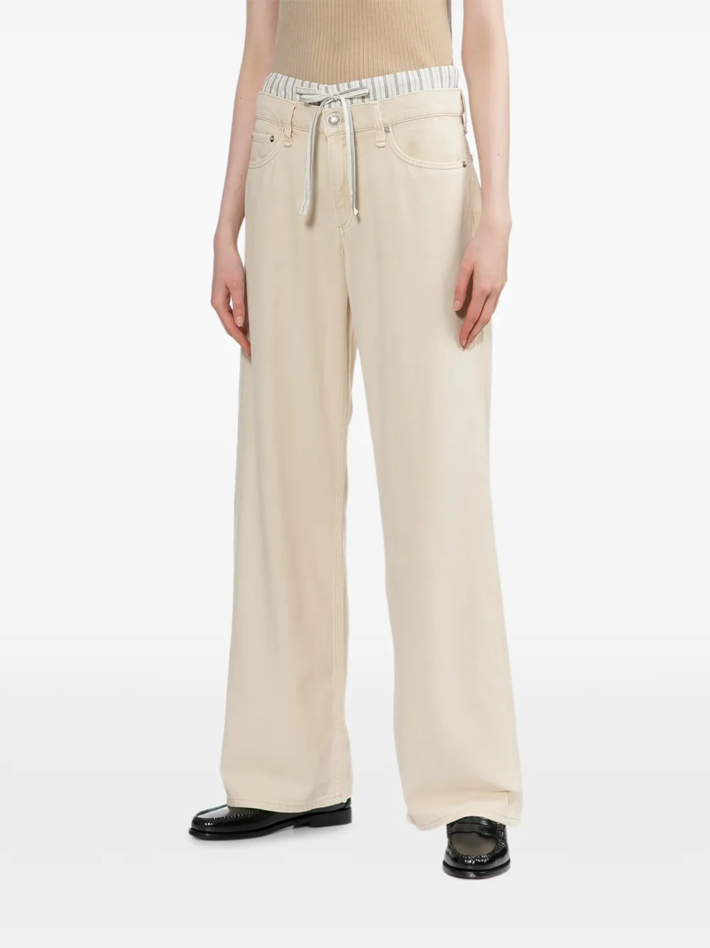  Rag & Bone Vaqueros Rectos The Sage - Neutro 
