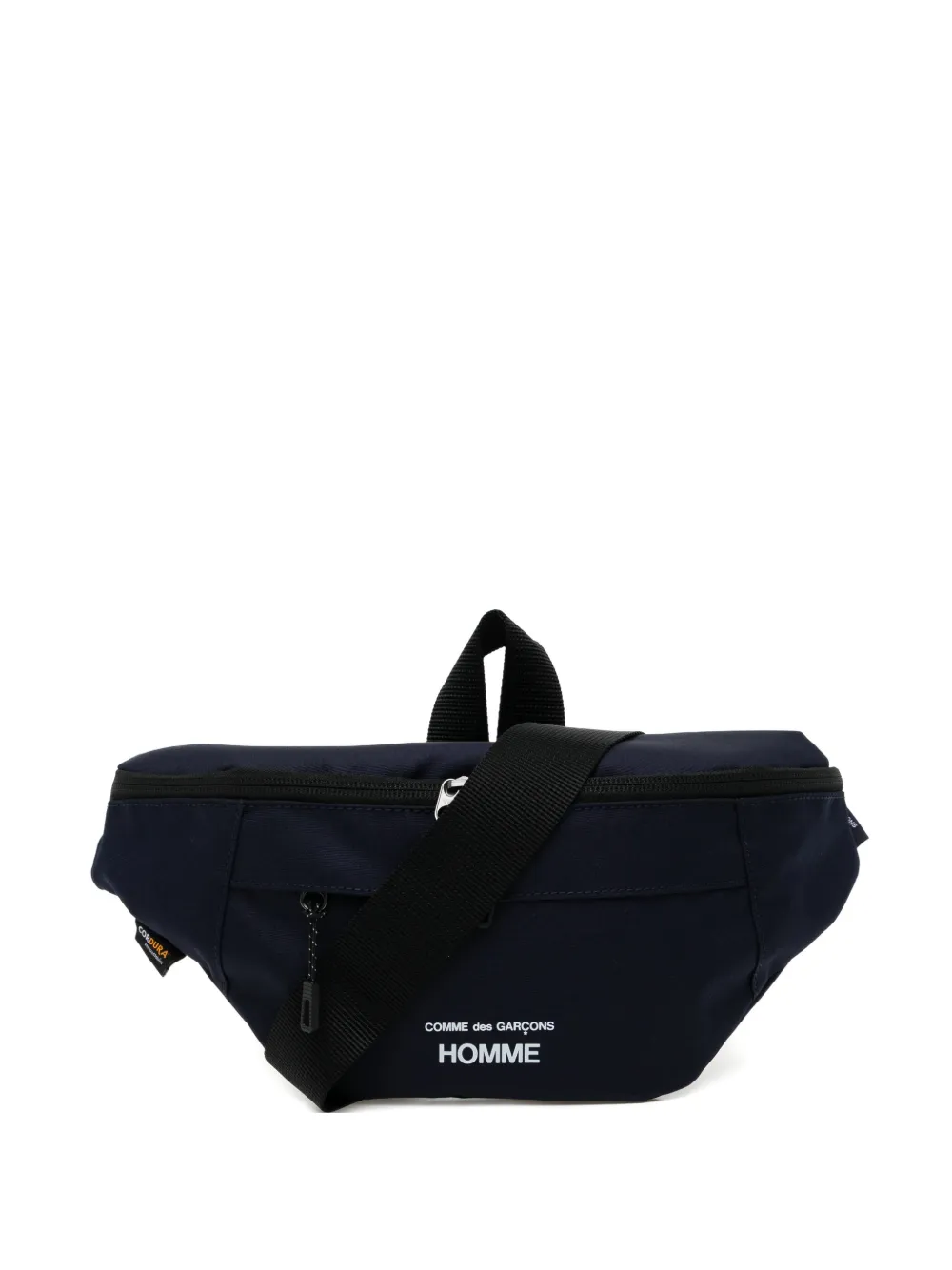 Comme des Garçons Homme Borsa con stampa logo - Grigio