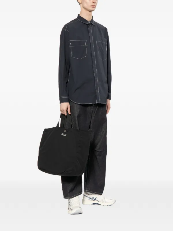 COMME des GARÇONS HOMME トートバッグ Comme Des Garçons Homme ロゴ トートバッグ | ブラック | FARFETCH JP